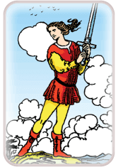 Page of Swords - weekly tarot reading online
