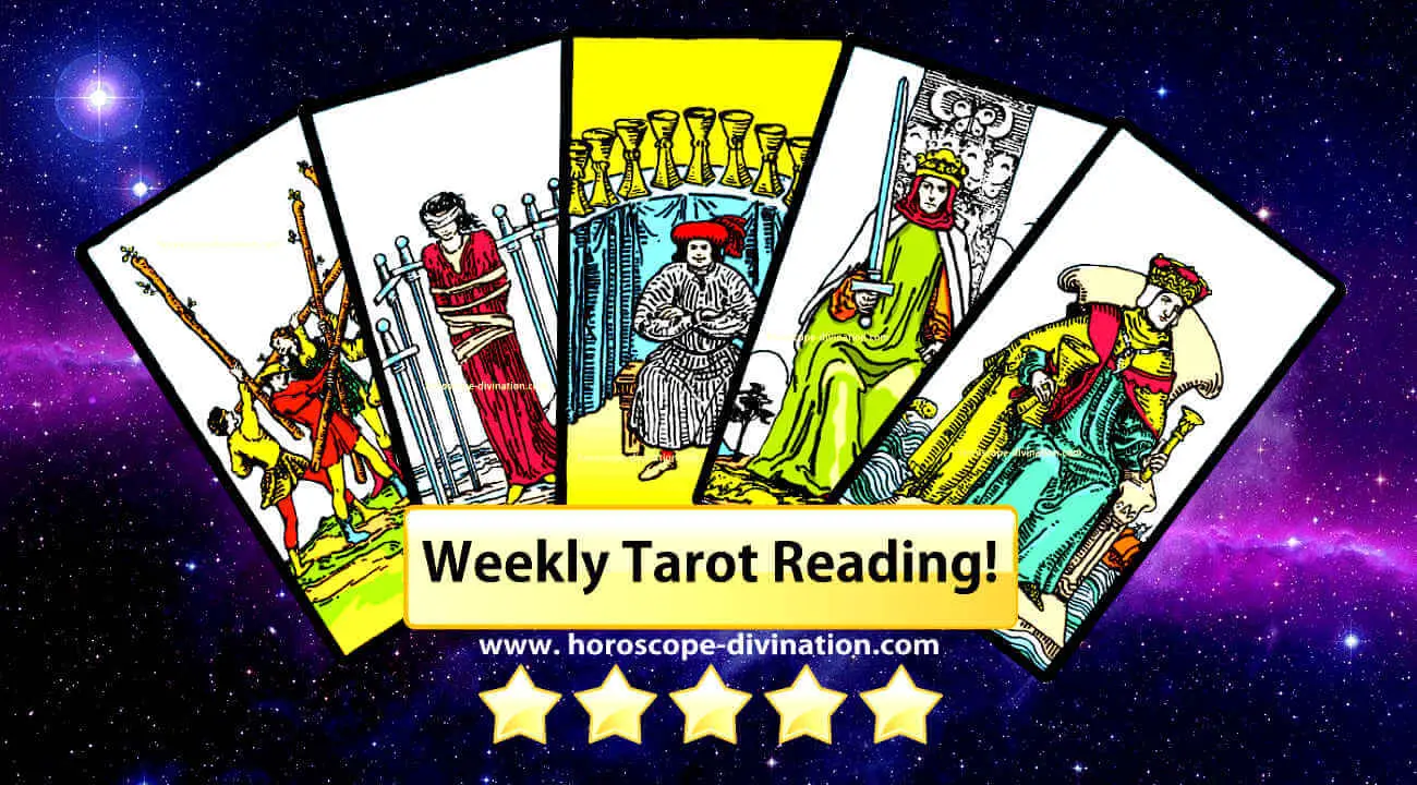 navštívte týždenný tarot zadarmo, tarotová veštba