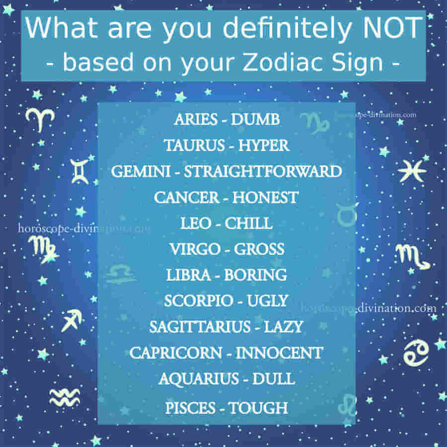important zodiac personality traits